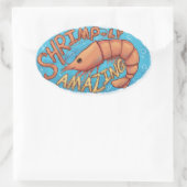 Garnaal Sticker (Tas)