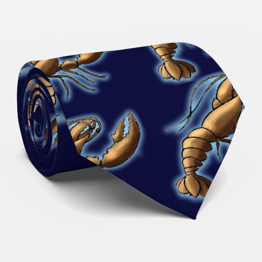 Garnaal Stropdas (Opgerold)