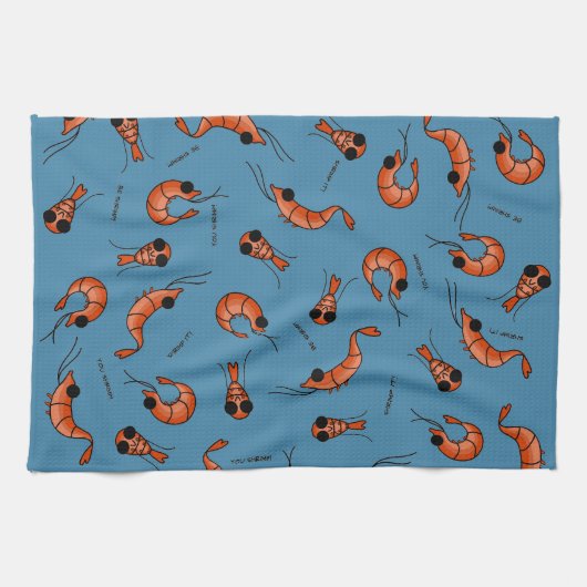 Garnaal Theedoek (Horizontaal)