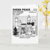 Garnaal van de Cartoon van de Vrede van het Kaart (Gele Bloem)