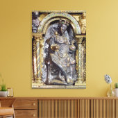 Garnaal van keizer Charlemagne Canvas Afdruk (Insitu (Woonkamer))