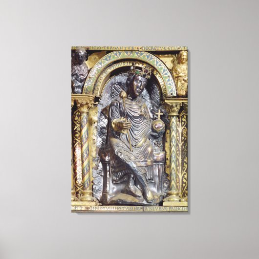 Garnaal van keizer Charlemagne Canvas Afdruk (Voorkant)