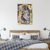 Garnaal van keizer Charlemagne Canvas Afdruk (Insitu (Slaapkamer))