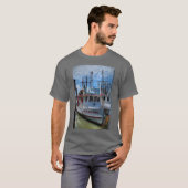 Garnaalboot t-shirt (Voorkant volledig)