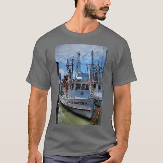 Garnaalboot t-shirt (Voorkant)