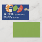 garnaaleetlustopper kebab catering visitekaartjes (Voorkant / Achterkant)