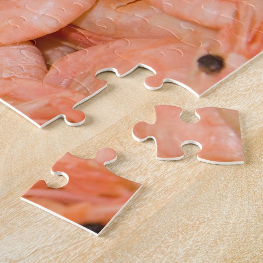 Garnaalpuzzel Legpuzzel (Zijkant)