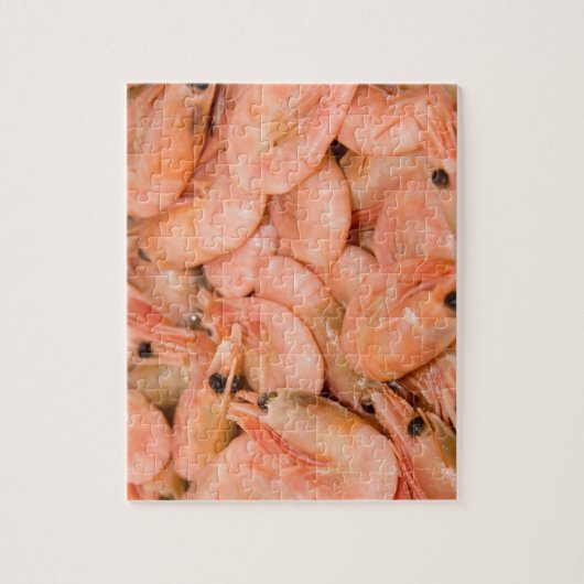 Garnaalpuzzel Legpuzzel (Verticaal)