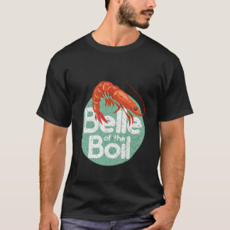 Garnalen Belle van de Boil Grappige Vrouwen Retro  T-shirt