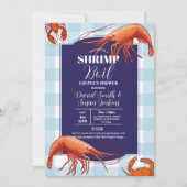 Garnalen Boil Verlovingsfeest Zeevruchten Zeekreef Kaart (Voorkant)