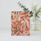 Garnalen Briefkaart (Staand voorkant)