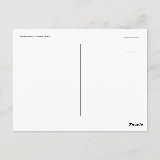 Garnalen Briefkaart (Achterkant)