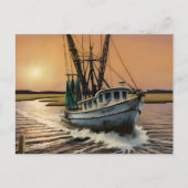 Garnalen Briefkaart (Voorkant)