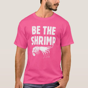 Garnalen Crawfish Fanatic Zeevruchten Krab Eten T-shirt