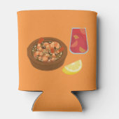 Garnalen en Sangria Blikjeskoeler (Achterkant)