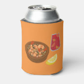 Garnalen en Sangria Blikjeskoeler (Blikje Achterkant)