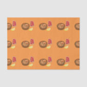 Garnalen en Sangria Tissuepapier (Voorkant)