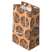 Garnalen Gumbo Stew Louisiana LA New Orleans Food Klein Cadeauzakje (Achterkant Gekanteld)