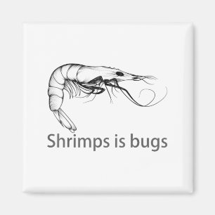 Garnalen Is Bugs Meme Vis Liefhebber Visser Natuur Magneet