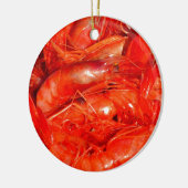Garnalen Keramisch Ornament (Links)