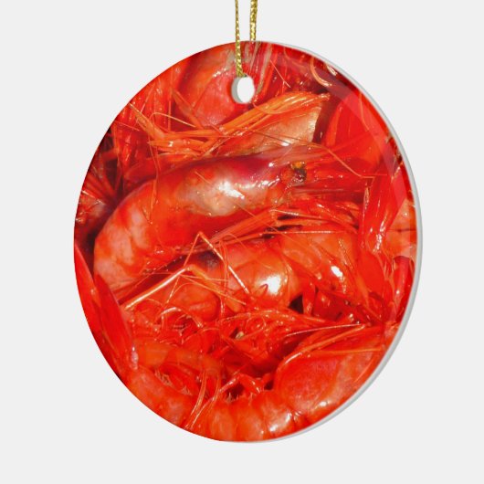 Garnalen Keramisch Ornament (Links)