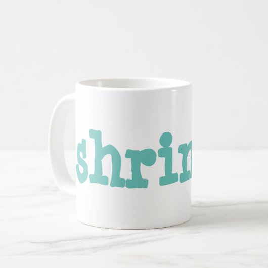 garnalen koffiemok (Voorkant links)