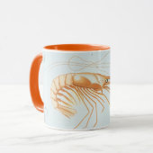  garnalen, Marine Life Ocean Animals Anatomy Mok (Voorkant links)