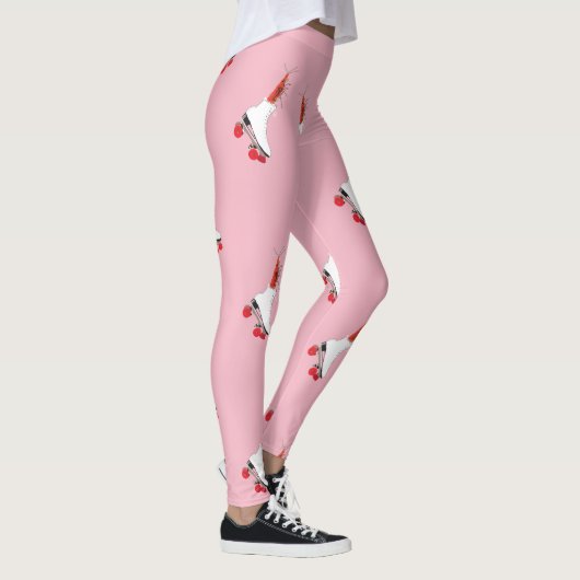 Garnalen op Roller Schaatsen Leggings (Rechts)