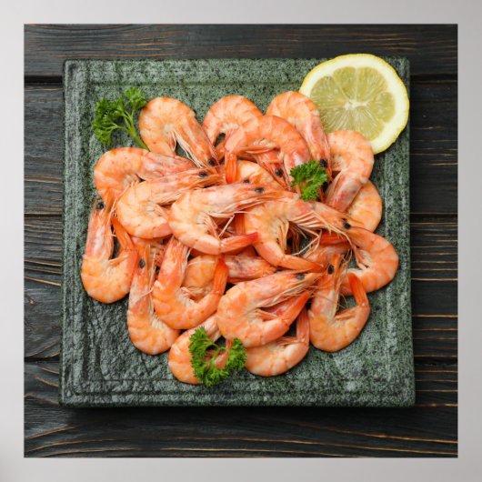 Garnalen Poster (Voorkant)