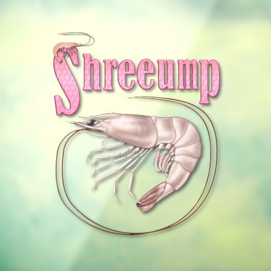 Garnalen Raamsticker (Vel 3)