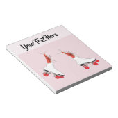 Garnalen, rolblades, surrealistisch Notitieblok (Schuin)