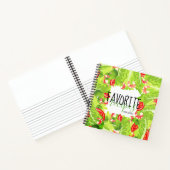 Garnalen tomatensalade gepersonaliseerd recept koo notitieboek (Binnen)