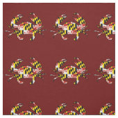 Garnalen van de maryland stof (Swatch)