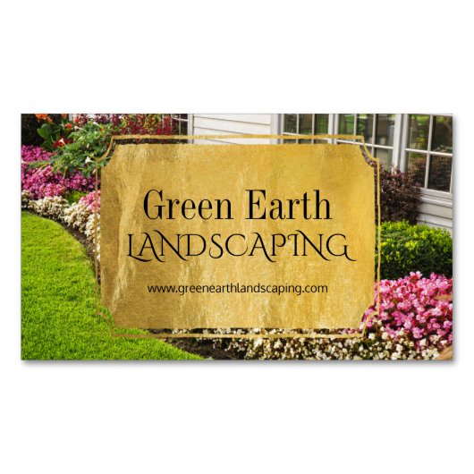 Garnalen Visitekaartje Magneet (Voorkant)