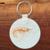  garnalenanatomie, zeedieren sleutelhanger (Achterkant)