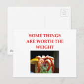 garnalencocktail briefkaart (Voorkant / Achterkant)