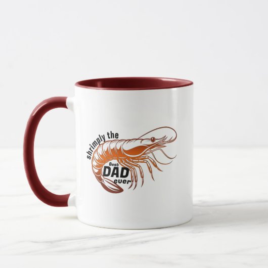 Garnalenmok Geschenk - Garnalen Ly De Beste Grappi Mok (Links)