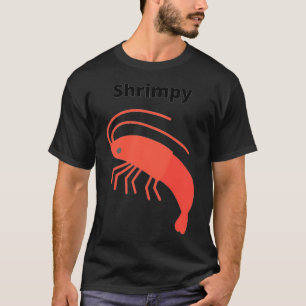 Garnalenontwerp T-shirt