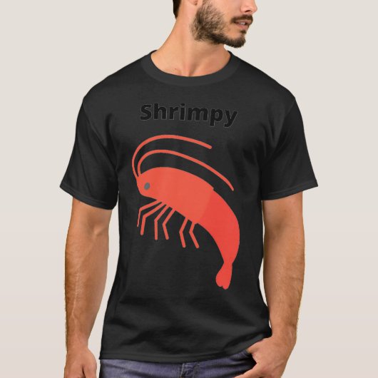 Garnalenontwerp T-shirt (Voorkant)