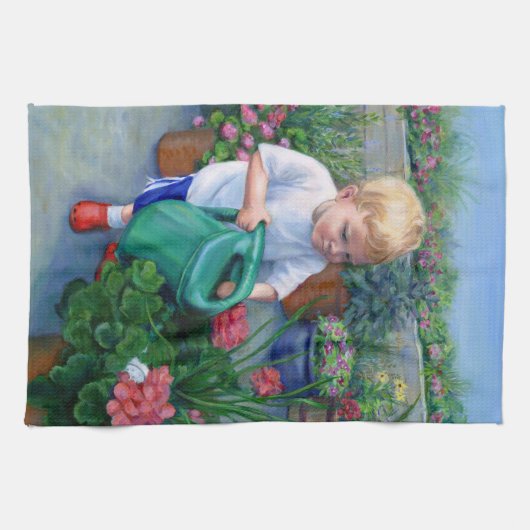 Garnen Watering Fun - KitchenTowel Theedoek (Horizontaal)