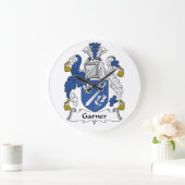 Garner Family Crest Grote Klok (Huis)