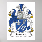 Garner Family Crest Poster (Voorkant)