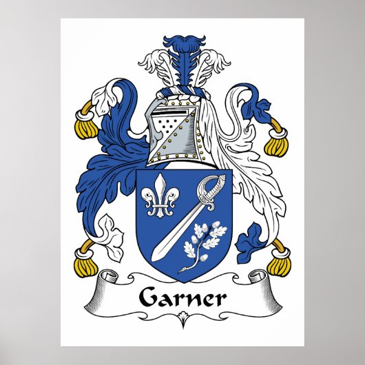 Garner Family Crest Poster (Voorkant)