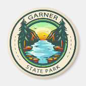 Garner State Park Texas Badge Magneet (Voorkant)