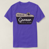 Garner State Park Texas Welkomstbord T-shirt (Design voorkant)