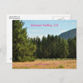 Garner Valley, CA-briefkaart Briefkaart (Voorkant / Achterkant)