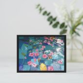 garneren boven water briefkaart (Staand voorkant)
