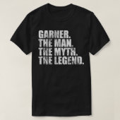 GarnerGarner Achternaam Garner S T-shirt (Design voorkant)