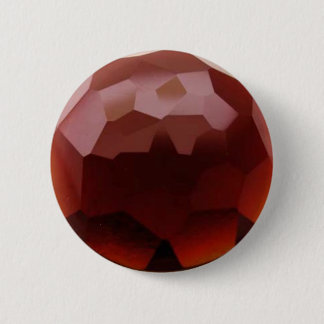 Garnet 01, januari, Birthstone Ronde Button 5,7 Cm