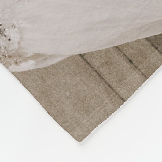 Garnet 2nd Wedding Jubileum Fleece Deken (Hoek)